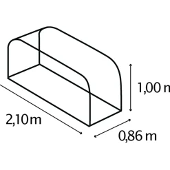 1,8 m³ FWS 858 i Stål & Antracit