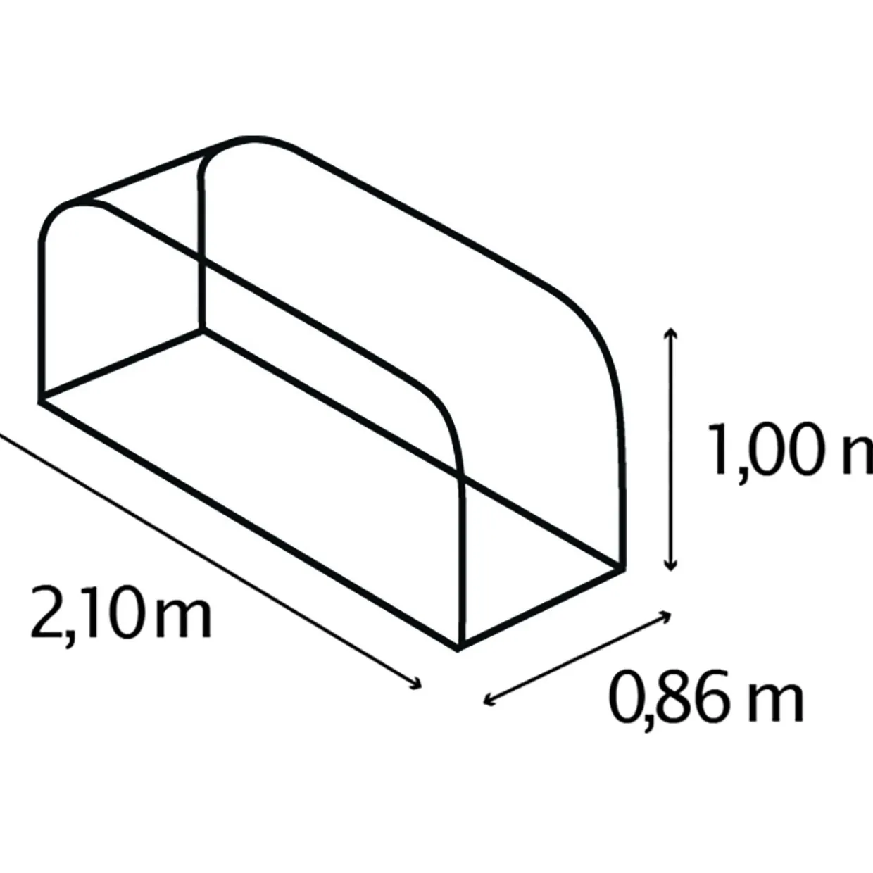 1,8 m³ FWS 858 i Stål & Antracit