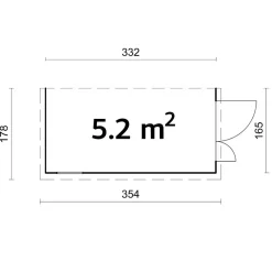 Mia 5,2 m2