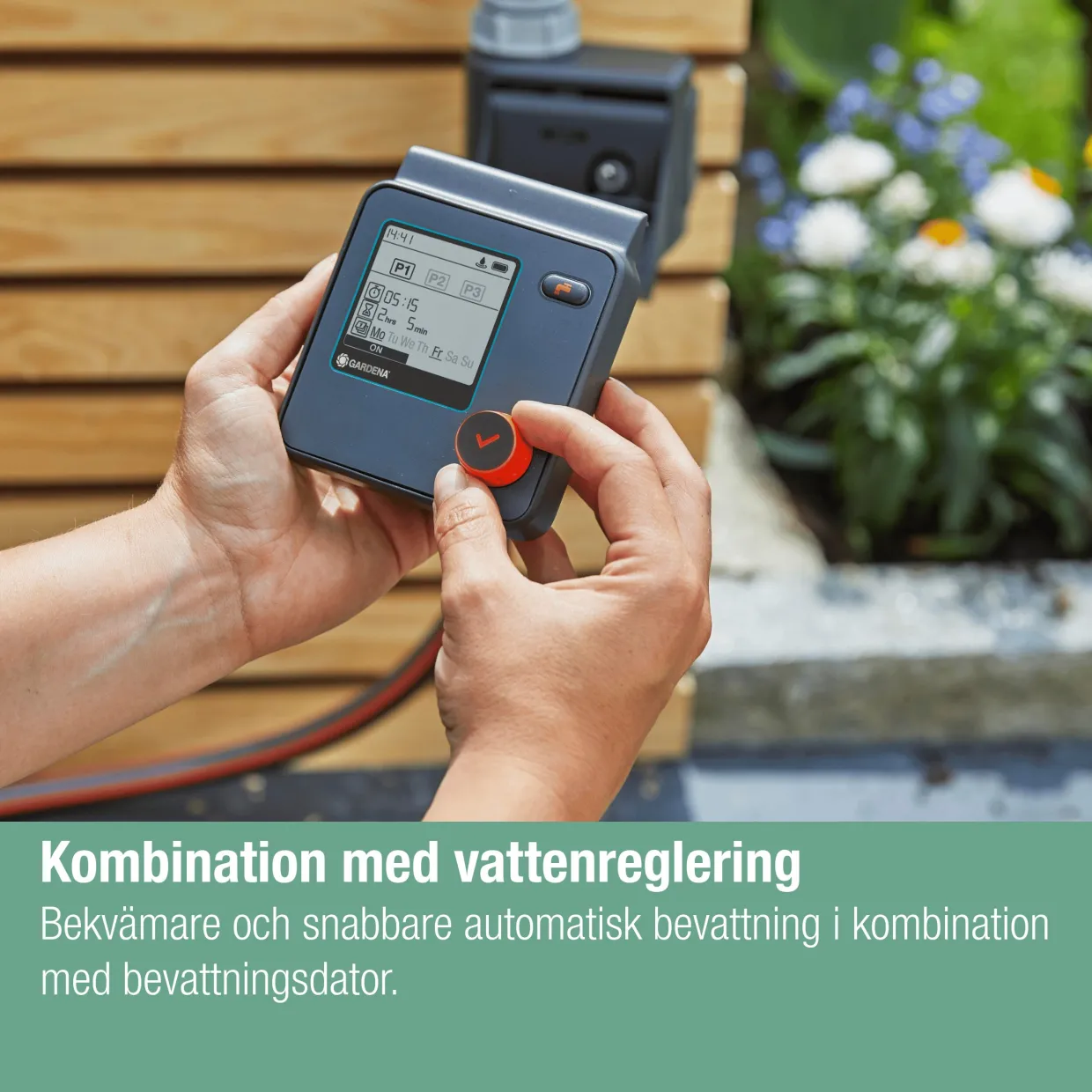 Micro-Drip Blom/Köksträdgårdar