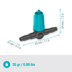 Micro-Drip Inline Ställbar