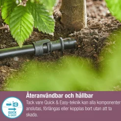 Micro-Drip Set 25 m Ovan och Under Jord
