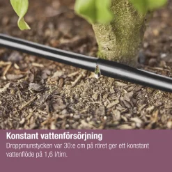 Micro-Drip Set 25 m Ovan och Under Jord