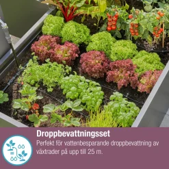 Micro-Drip Set 25 m Ovan och Under Jord