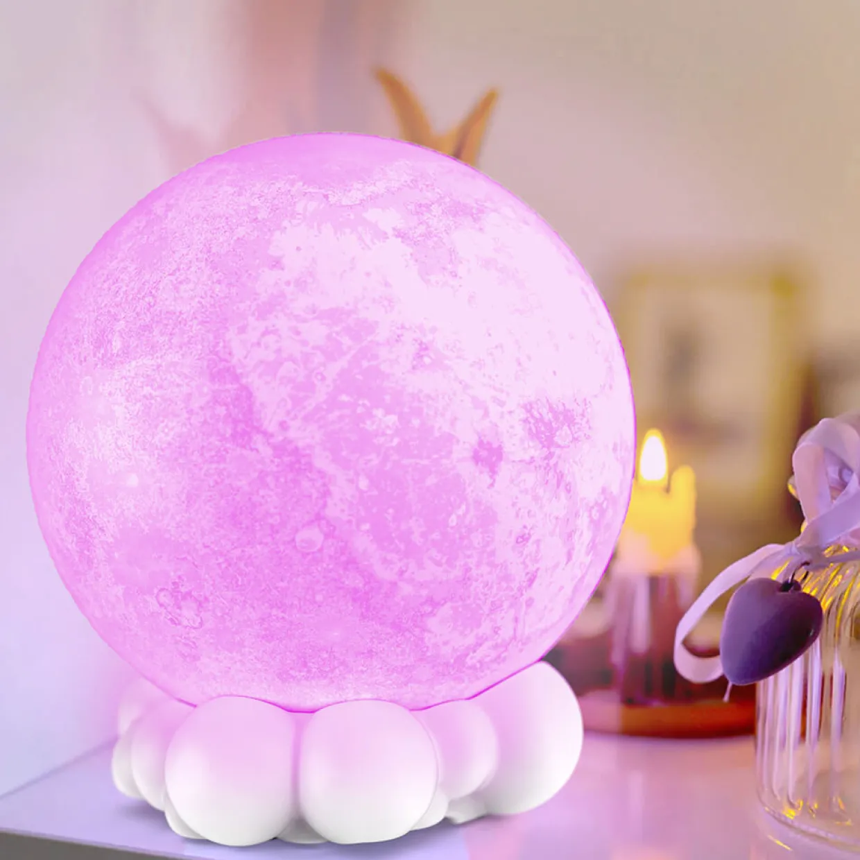 Moony Globe Multicolor Med Belysning