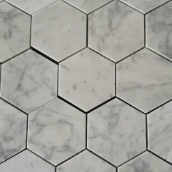 Mosaik Hexagon Polerad 10x11,5 cm