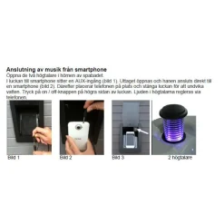 6M Spabad med LED-Lampor för 10 personer