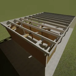 10 m2 tillbehör till Carport Karl