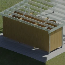 10 m2 tillbehör till Carport Karl