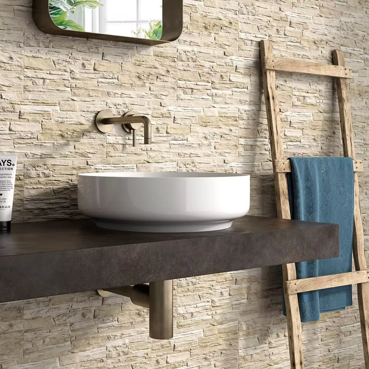 Mubi Beige 20x50 cm