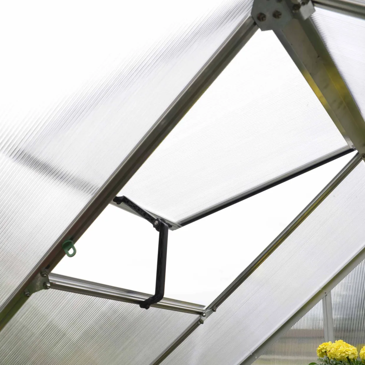 Multi Line Mythos Aluminiumram med UV-Skyddat Polykarbonatglas, 5.7 m²