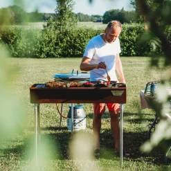 Naked Chef XL i Cortenstål med Ventilationsgaller