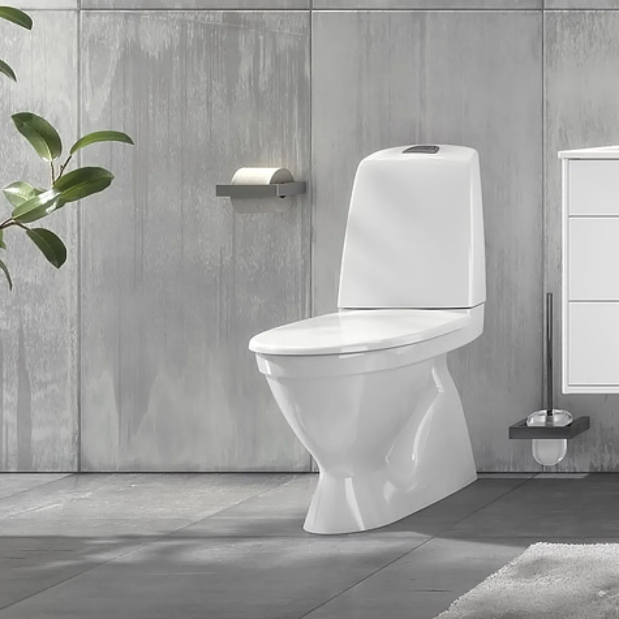 Nautic 1500 Hygienic Flush för Skruv