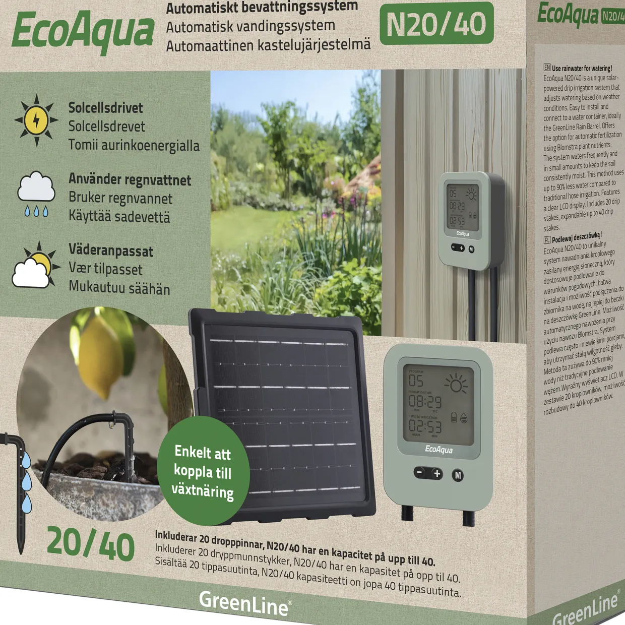 N20/40 EcoAqua Automatiskt System