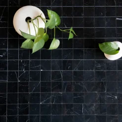 Nero Marquina Polerad 5x5 cm