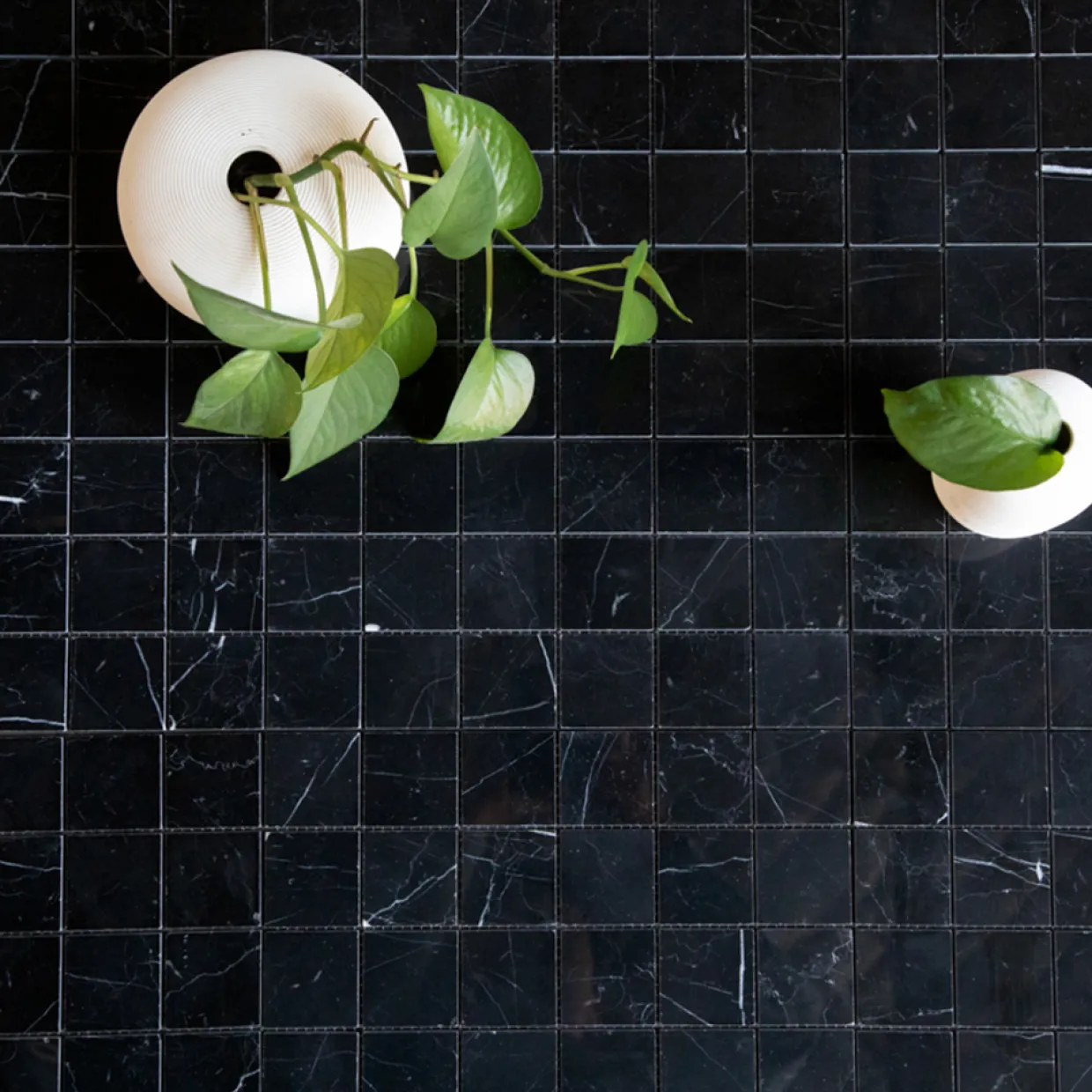 Nero Marquina Polerad 5x5 cm