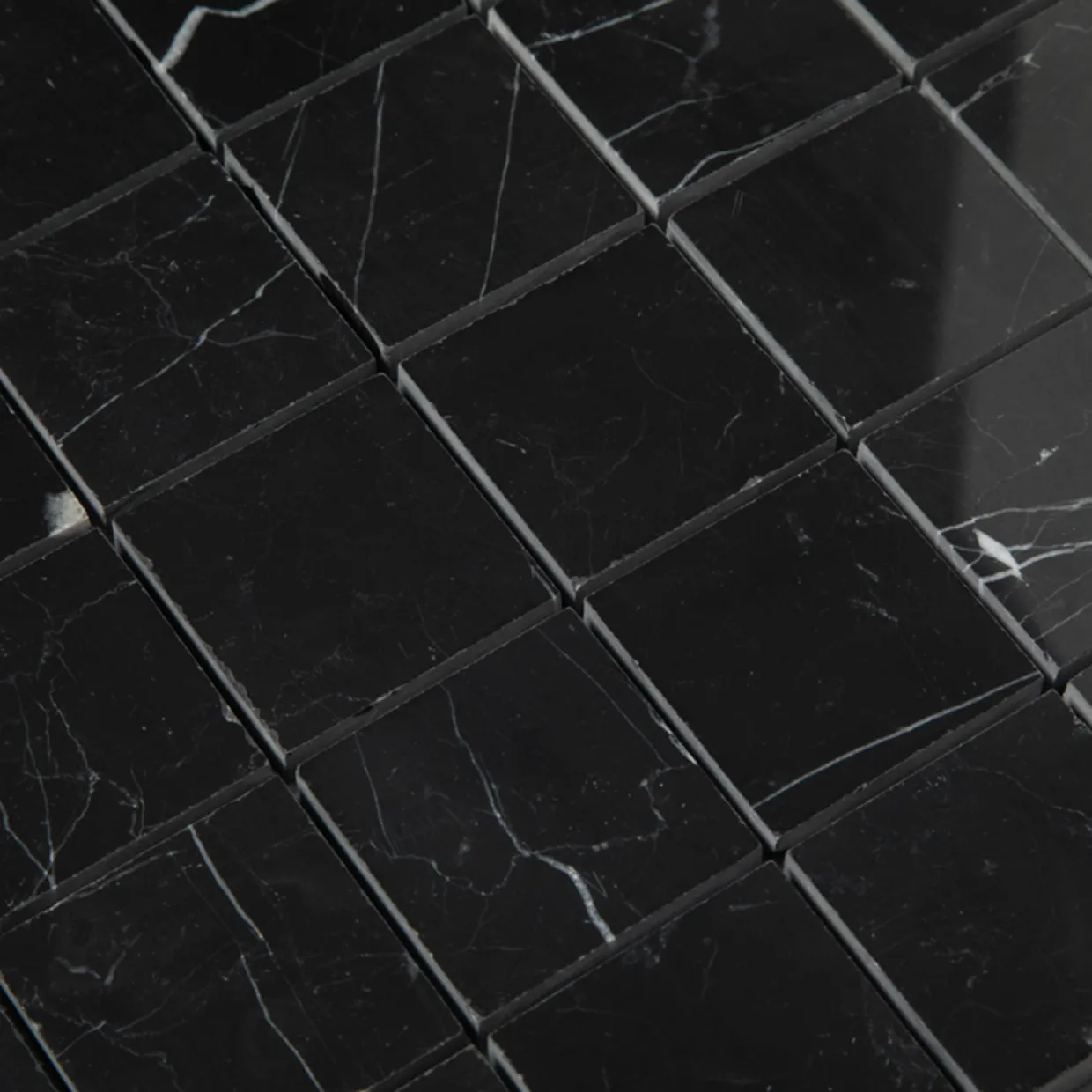 Nero Marquina Polerad 5x5 cm
