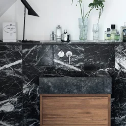 Nero Marquina Svart Polerad 30x60 cm