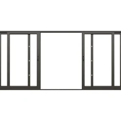 NTech Aluminium 4-Delad BlackLine Svart