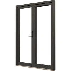 NTech Helglasad Aluminium BlackLine Svart