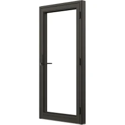 NTech Helglasad Aluminium BlackLine Svart