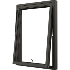 NTech 3-Glas Aluminium BlackLine Svart