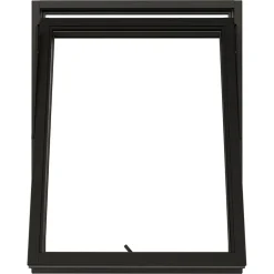 NTech 3-Glas Aluminium BlackLine Svart