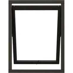 NTech 3-Glas Aluminium BlackLine Svart