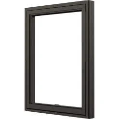 NTech 3-Glas Aluminium BlackLine Svart