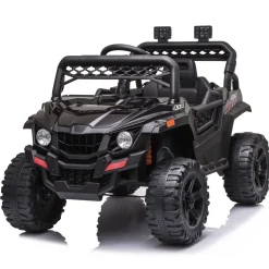 Offroader 12V4,5AH Svart med LED-lampor