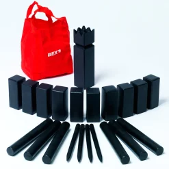 Original Black Edition Kubb med Tygpåse