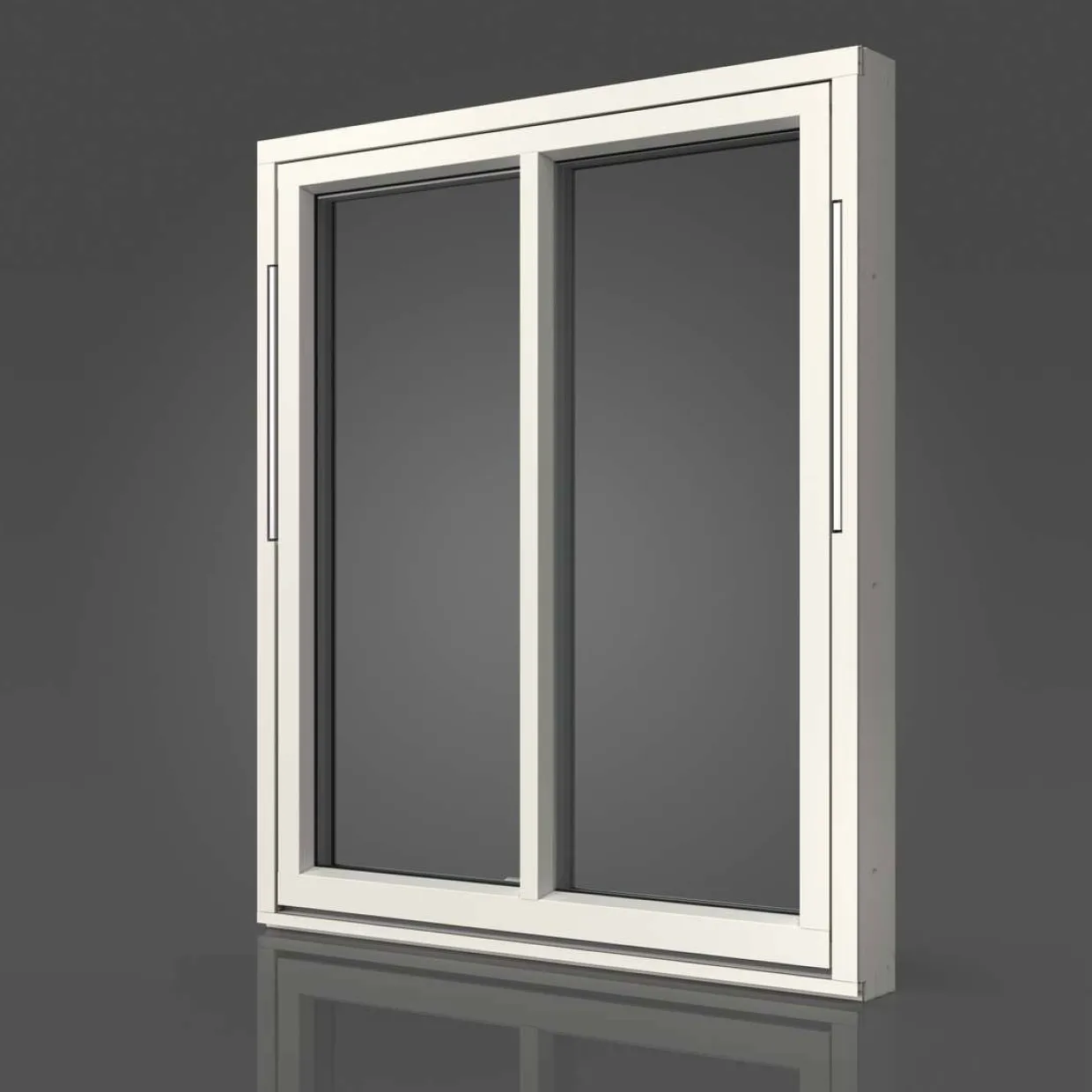 Original Alu 100 3-Glas Bågpost Lagerfört