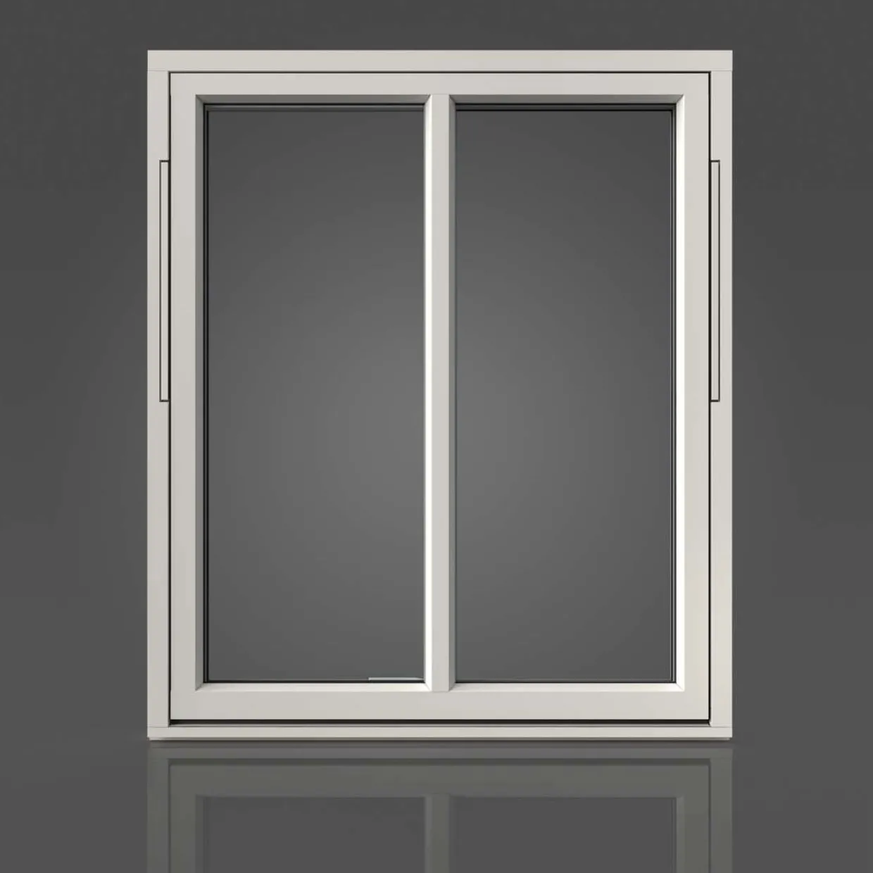 Original Alu 100 3-Glas Bågpost Lagerfört