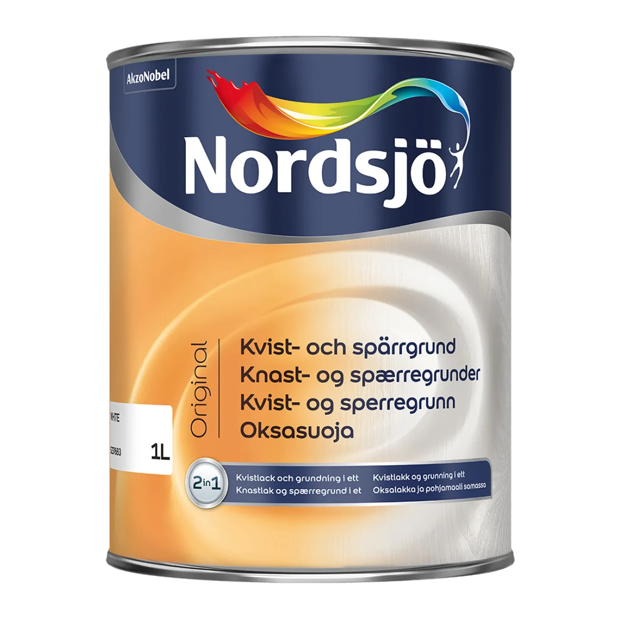 Original Kvist- & Spärrgrund Vit