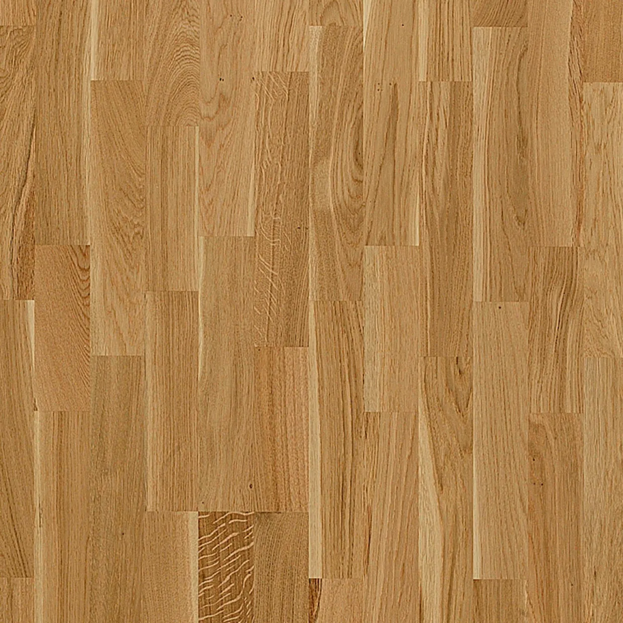Original Nice Ek, Mattlackat 3-Stavs Parkettgolv