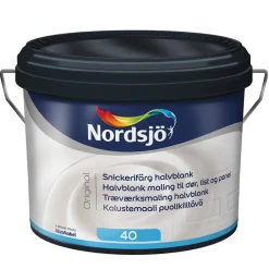 Original Vit Halvblank