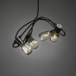 Partyslinga Startset E27 20 st LED-lampor Amber