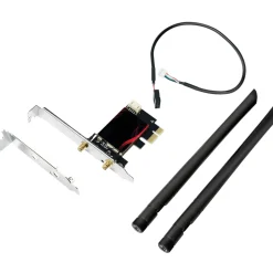 PCI Express Wi-Fi 6E AX5400 + BT 5.2 för Hemelektronik