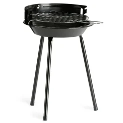 Picnic BBQ Portabel Grill, Justerbar Höjd & Vindskydd