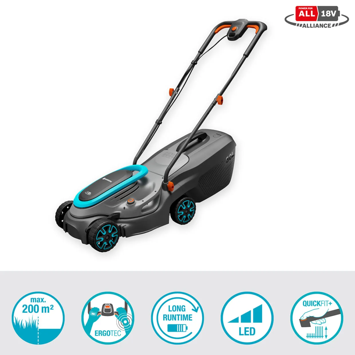 PowerMax 32/18V P4A med Batteri och Laddare