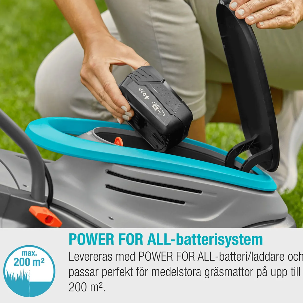 PowerMax 32/18V P4A med Batteri och Laddare