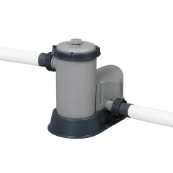 Power Steel 6,4 x 2,74 m Stålramspool Ovanmark med Filterpump