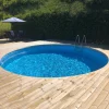 Premium Inbyggd Rund Ø420 cm D:150 cm inkl SF8 Stege och Tillbehör