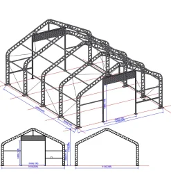 Premium 9,15x12,2x6,1 m