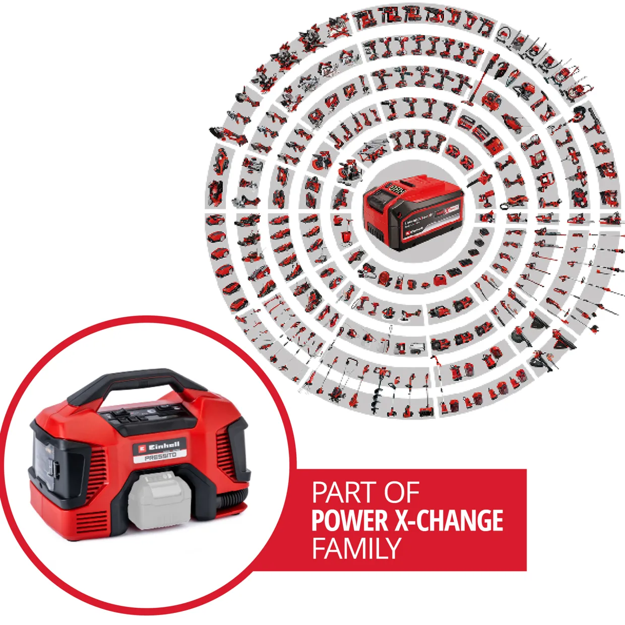Pressito 18V Utan Batteri & Laddare