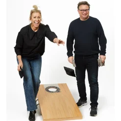 Pro Cornhole-set i Trä