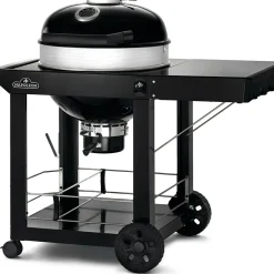 PRO22K-C-3 Svart Klotgrill med Gjutjärnsgaller & Integrerad Termometer