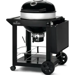 PRO22K-C-3 Svart Klotgrill med Gjutjärnsgaller & Integrerad Termometer