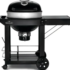 PRO22K-C-3 Svart Klotgrill med Gjutjärnsgaller & Integrerad Termometer