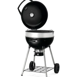 PRO22K-L Klotgrill med Gjutjärnsgaller & Integrerad Termometer
